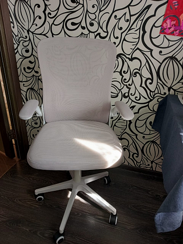 Компьютерное кресло Konfi gray / blue / white фото покупателя 152