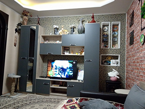 Готовая гостиная Бертелена дуб крафт серый / серый графит фото покупателя 102