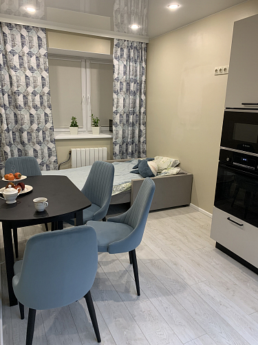 Стул на металлокаркасе Kora beige / black фото покупателя 482