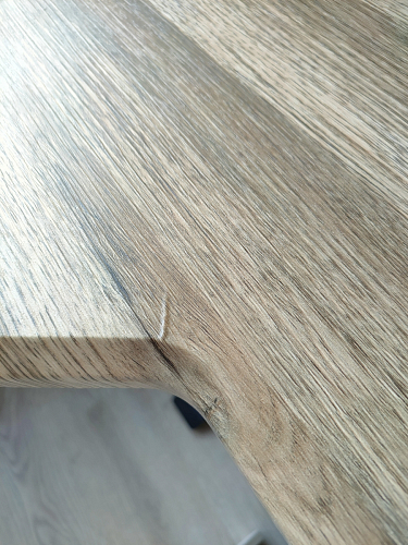 Компьютерный стол Маркос 140х80 тауп / черный фото покупателя 12