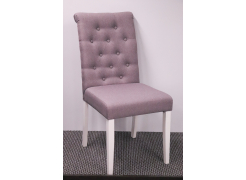 Деревянный стул Amelia 01 dark walnut / fabric cream из шоурума 1