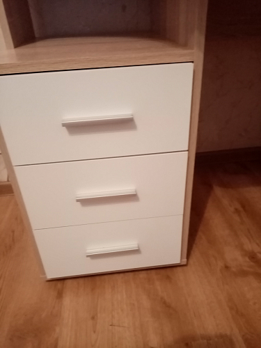 Письменный стол КСТ-16 левый венге / беленый дуб фото покупателя 60