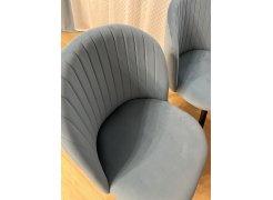 Стул на металлокаркасе Gabi gray / black фото покупателя 127