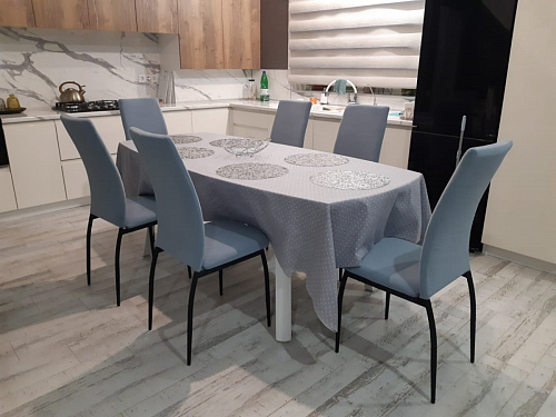 Стул на металлокаркасе Tod light purple / light blue / black фото покупателя 15