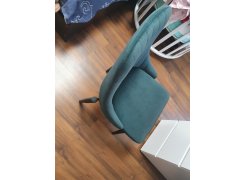 Стул на металлокаркасе Kora 1 light blue / white фото покупателя 15