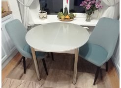 Стул на металлокаркасе Kora beige / black фото покупателя 5