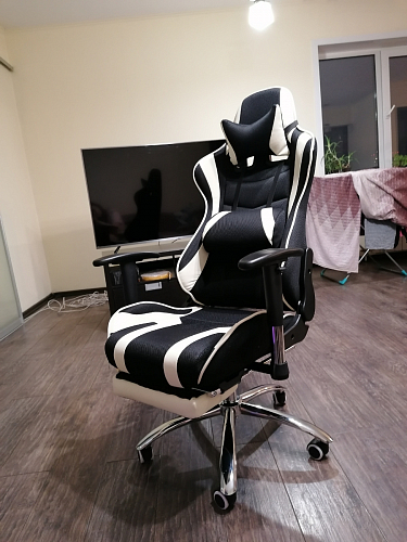 Компьютерное кресло Kano 1 light blue / black фото покупателя 1