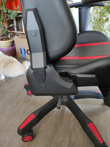 Компьютерное кресло Blok red / black фото покупателя 10