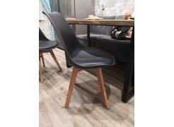 Деревянный стул Bonuss dark gray / black фото покупателя 91