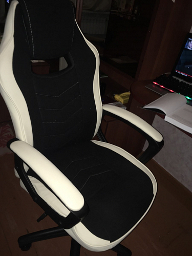 Компьютерное кресло Gamer черное / серое фото покупателя 148