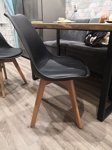 Деревянный стул Bonuss черный фото покупателя 190