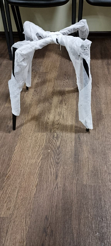 Стул на металлокаркасе Capri голубой фото покупателя 21