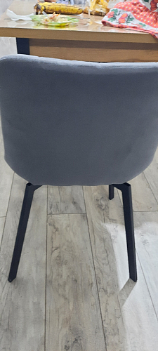 Стул на металлокаркасе Челси К бирюзовый / черный фото покупателя 247