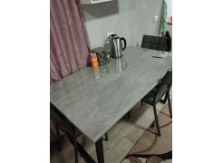 Стол Лота Лофт 140 25 мм юта / белый матовый фото покупателя 707