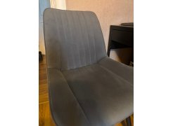 Стул на металлокаркасе Седа К крутящийся светло-серый  / белый фото покупателя 282