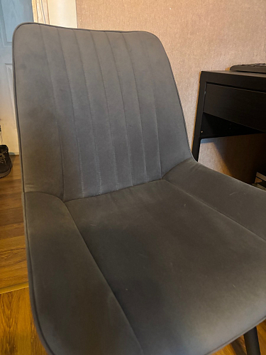 Комплект стульев Вейв 4 шт светло-серый / черный фото покупателя 282