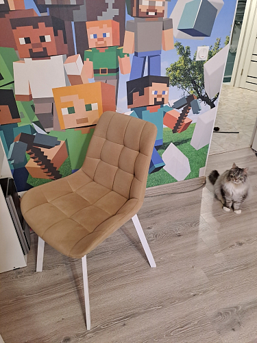 Комплект стульев Вейв 4 шт светло-серый / черный фото покупателя 30