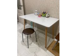 Стол Table 120 white / wood фото покупателя 13