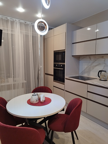 Стул на металлокаркасе Gabi dark beige / black / silver фото покупателя 386