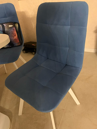 Стул на металлокаркасе Чилли бирюзовый / черный фото покупателя 975