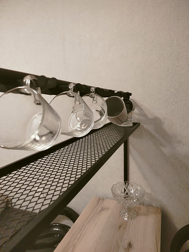 Барный стол Нари 120х50х171 делано / черный матовый фото покупателя 15