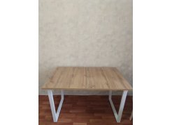 Стол Лота Лофт 140 25 мм юта / белый матовый фото покупателя 41