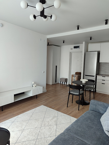 Стол Тулип 80х73 мрамор черный / белый фото покупателя 12