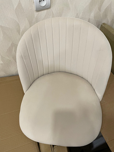 Стул на металлокаркасе Gabi gray / black фото покупателя 478