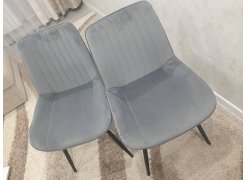 Стул на металлокаркасе Вейв темно-серый / черный фото покупателя 359