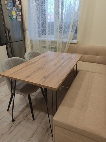 Стул на металлокаркасе Gabi gray / black фото покупателя 175