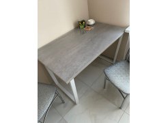 Стол Лота Лофт 120 25 мм сабия / черный матовый фото покупателя 731