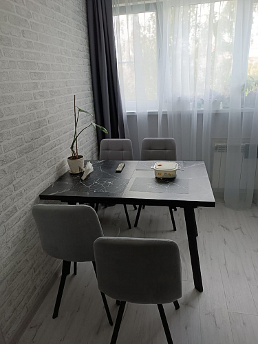 Стул на металлокаркасе Чилли К кирпичный / черный фото покупателя 402