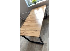 Стол Лота Лофт 120 25 мм сабия / черный матовый фото покупателя 110