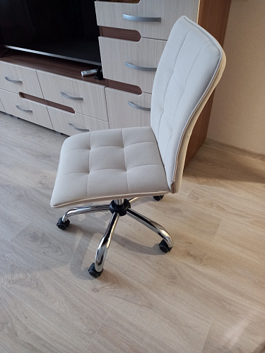 Компьютерное кресло One/Ван флок серый 29 фото покупателя 60