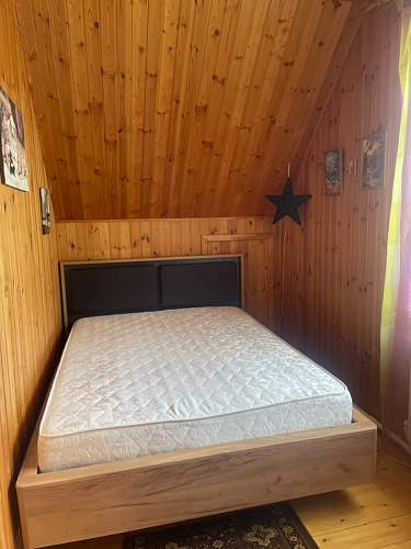 Двуспальная кровать Клауд 160х200 парящая дуб крафт золотой / антрацит фото покупателя 190