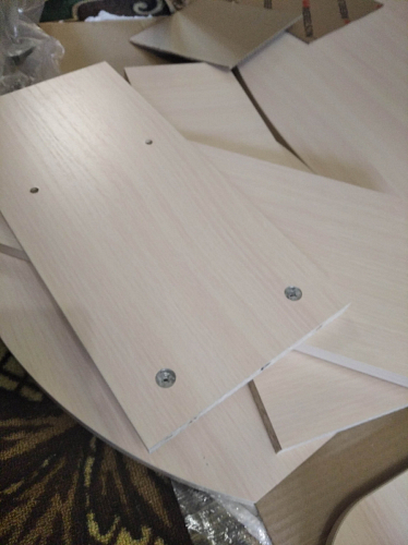 Журнальный стол Лидер дуб млечный фото покупателя 24