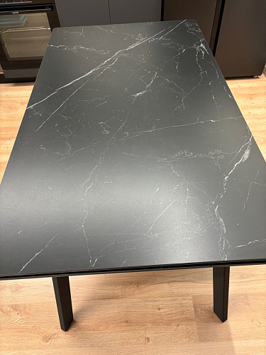 Керамический стол Норман 120(180)х80 shakespeare black / черный фото покупателя 6