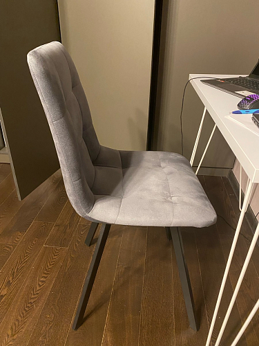 Стул Чилли 2 темно-серый  / черный фото покупателя 835