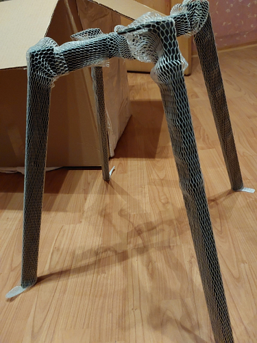 Стул на металлокаркасе Чилли синий / белый фото покупателя 871