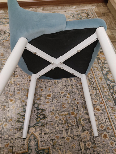 Стул на металлокаркасе Kora black / gray фото покупателя 96