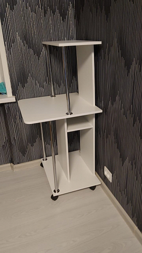 Компьютерный стол КСТ-12 белый  - Уцененный экземпляр фото покупателя 39