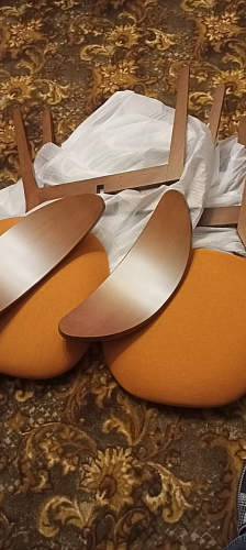 Стул Maxi/Макси коричневый / оранжевый фото покупателя 26