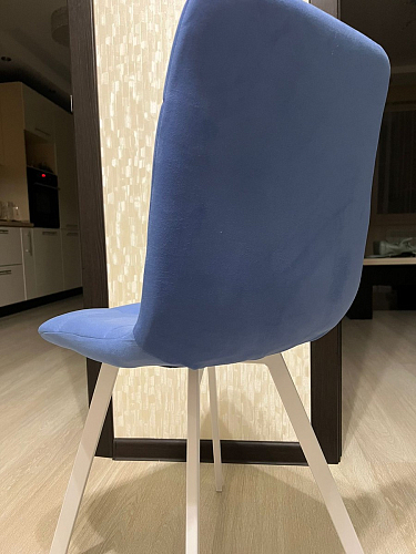 Стул на металлокаркасе Чилли зеленый / белый каркас фото покупателя 32