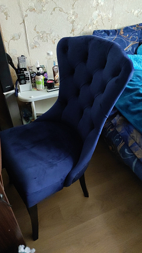 Деревянный стул Милано 1 бежевый / белый фото покупателя 123