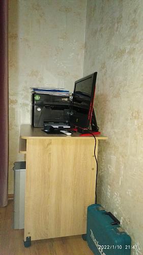 Стол компьютерный КСТ-10.1 бетон фото покупателя 31