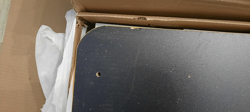 Тумба Ханна черная / красная  - Уцененный экземпляр фото покупателя 36