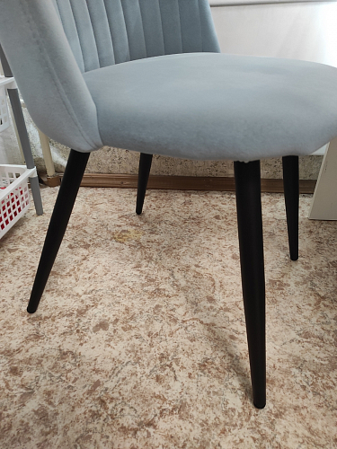 Стул на металлокаркасе Gabi green / black / silver фото покупателя 222