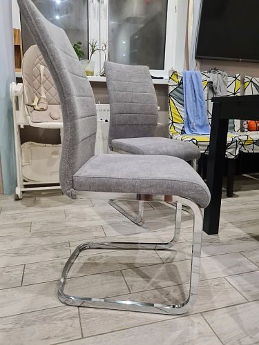 Стул Basit light grey fabric фото покупателя 42