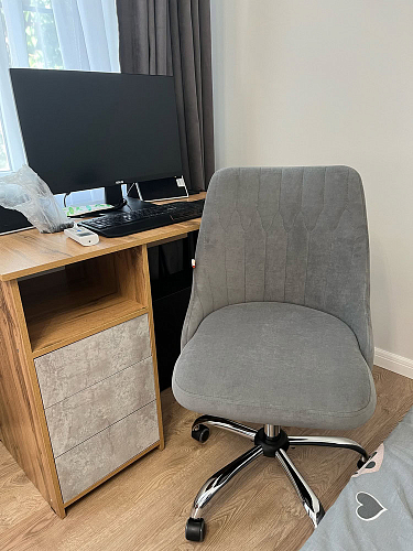 Компьютерное кресло Swan серый фото покупателя 30