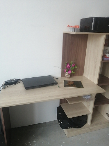 Письменный стол Квартет-6 белый фото покупателя 17